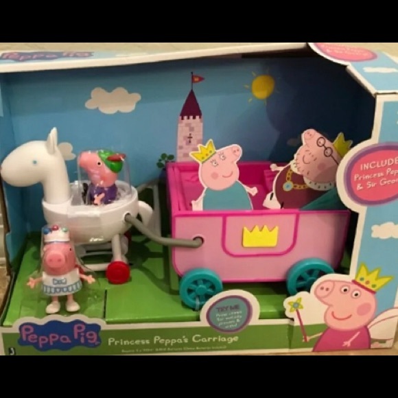princess peppa carriage